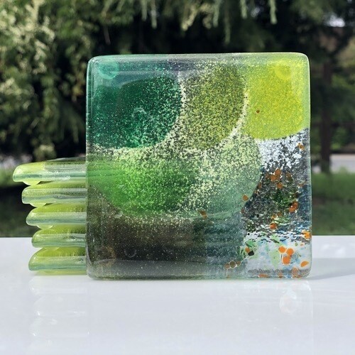 All Green - Square Coasters