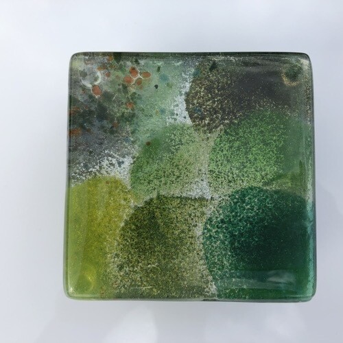 All Green - Square Coasters