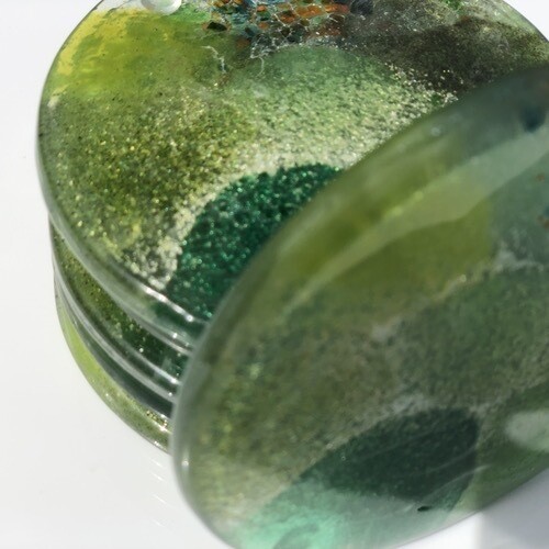 All Green - Round Coasters