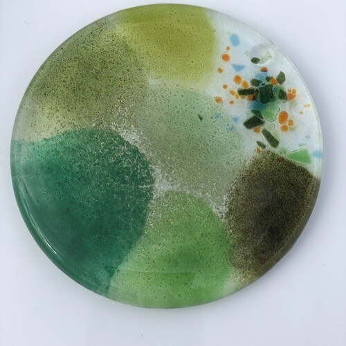 All Green - Round Coasters