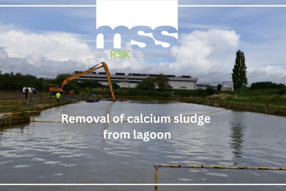 Removal of calcium from a 20ft deep lagoon - Timelapse