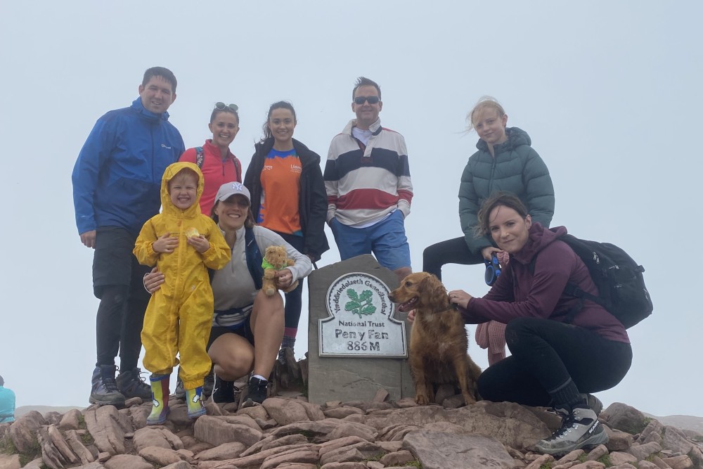 MSS team complete Hike for Charity