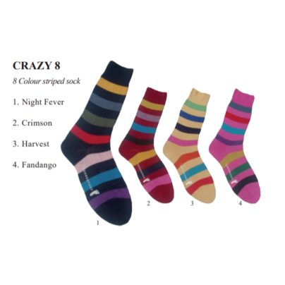 Tenderfoot Merino - Crazy 8