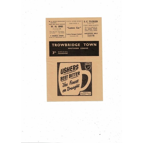 Cheltenham Town Away Football Programmes