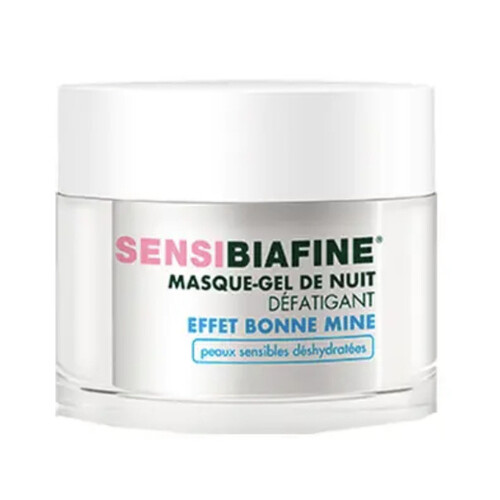 Rehydrating Night Gel Mask With Hyaluronic Acid by SensiBiafine 50ml