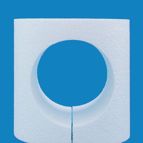 Single Tier Round Cake Dummy 6" with Cut Out