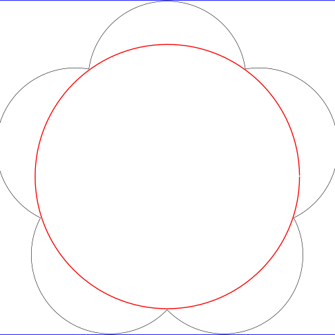 5 Petal Cake Dummy (Internal Diameter)