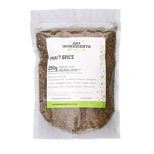 Thai 7 Spice Seasoning by JustIngredients 250g