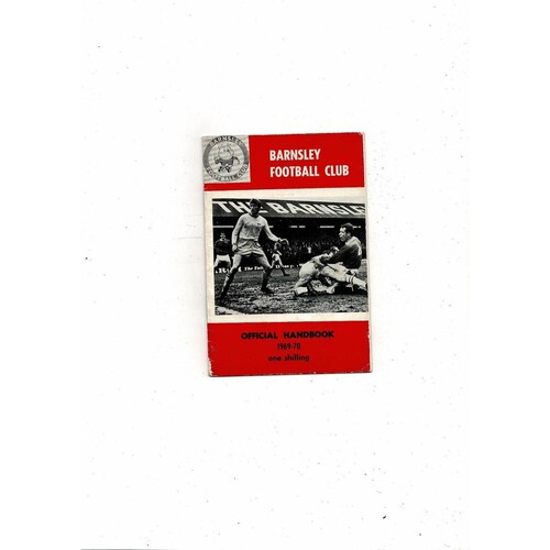 Barnsley Official Football Handbook 1969/70