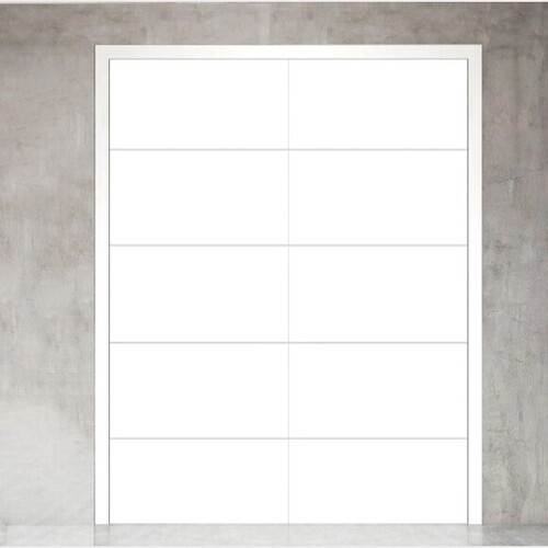 4 Line Horizontal Double Pocket Doors