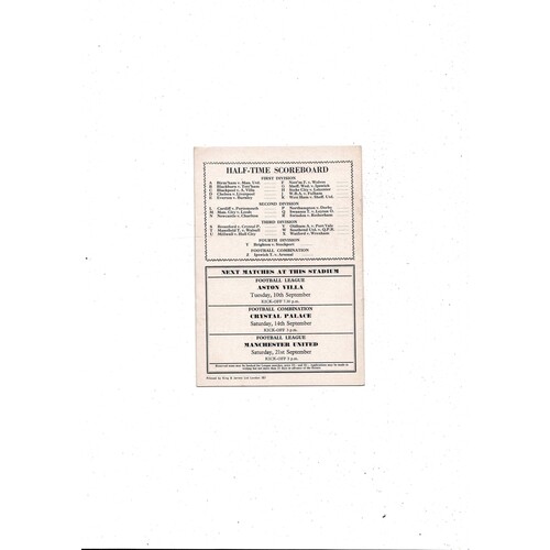 1963/64 Arsenal v Bolton Wanderers Football Programme + Press cutting