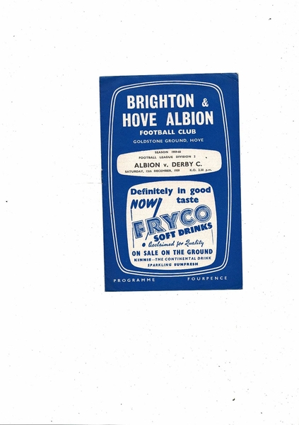 More Football Programmes listed today