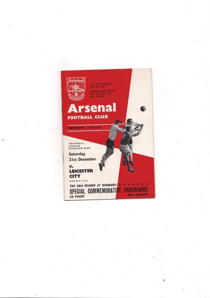 Latest Football Programmes Listed today