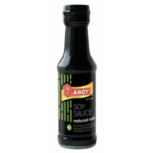 Amoy Soy Sauce Reduced Salt 150ml