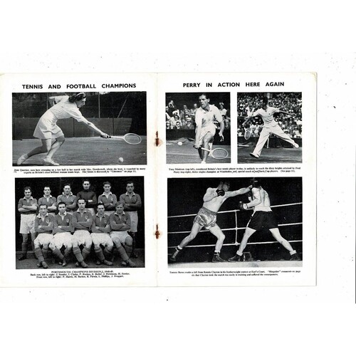 The Sports Monthly Vol. 1 No 2 Includes picture & write up on Manchester United