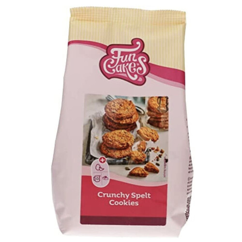 Crunchy Spelt Cookies Mix by FunCakes 500g