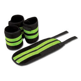 Hi Viz Leg Wraps (Pack of 4) - Neon Yellow