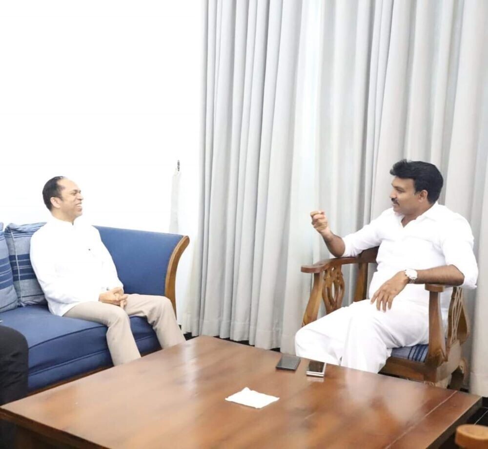 ஆளுநர் செந்தில் தொண்டமான் -  ஹிஸ்புல்லா சந்திப்பு