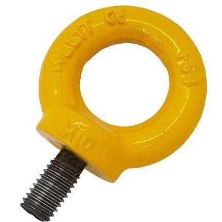 FS960 - M10 - Grade 80 High Tensile Lifting Eyebolt (Yellow)