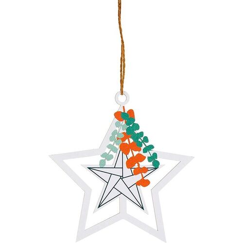 Hallmark Christmas Card for Both of You - Contemporary Design with Keepsake Element