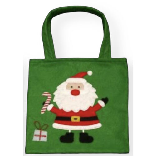Santa & Rudolph Felt Christmas Gift Bags
