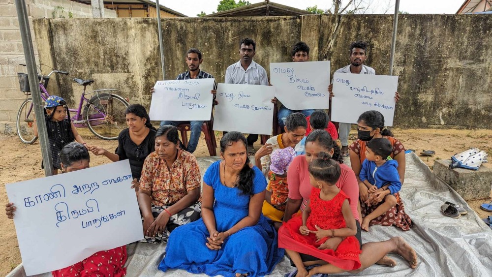 கைவேலி குடும்பங்களை மீளவும் அதே இடத்தில் குடியமர்த்த உறுதி!
