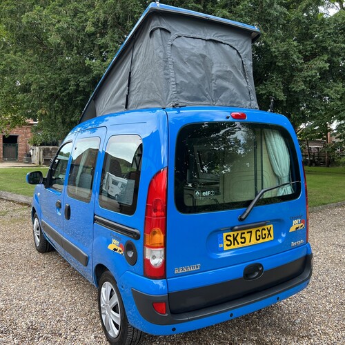 Drivelodge JOEY 2007(57)reg Renault Kangoo 1.5 DCi 70 Micro Camper Van 2 Berth