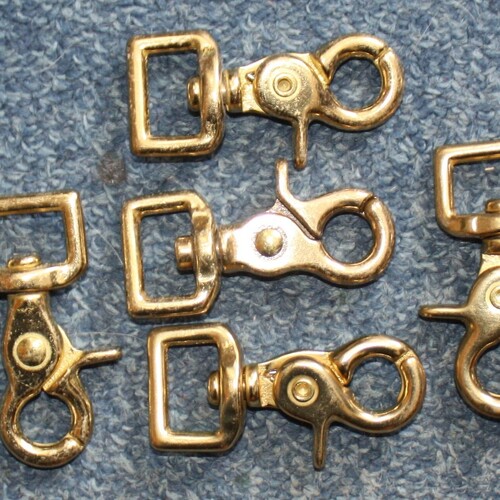 Parrot Clips - Brass