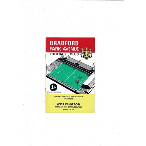 Bradford Park Avenue Home Football Programmes