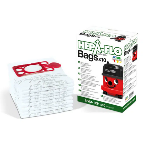 Numatic NVM-1CH HepaFlo Filter Bags Vacuum Bags