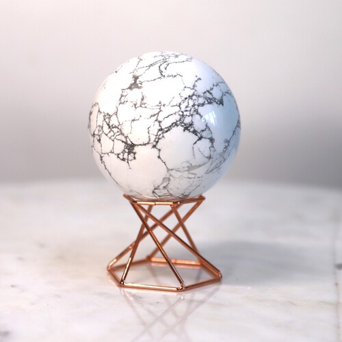 Howlite Crystal Sphere