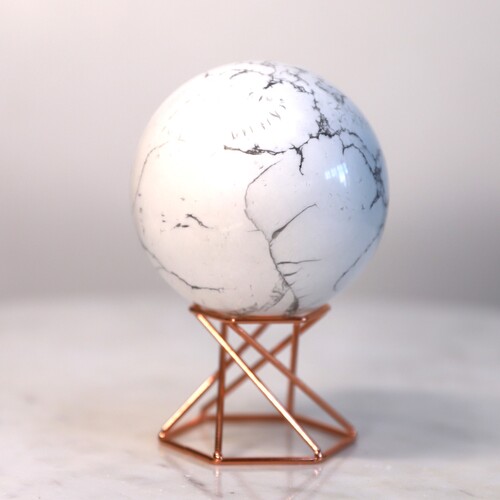 Howlite Crystal Sphere