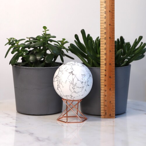 Howlite Crystal Sphere