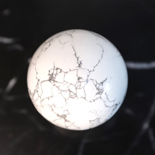 Howlite Crystal Sphere