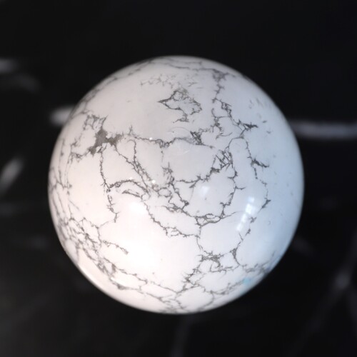 Howlite Crystal Sphere