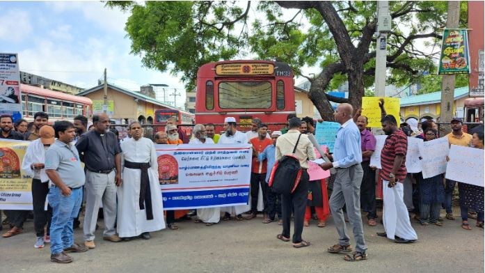 மலையக எழுச்சிப் பேரணி யாழ்ப்பாணத்தில் ஆரம்பம்