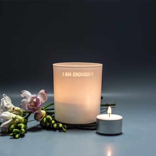 I am Enough Candle
