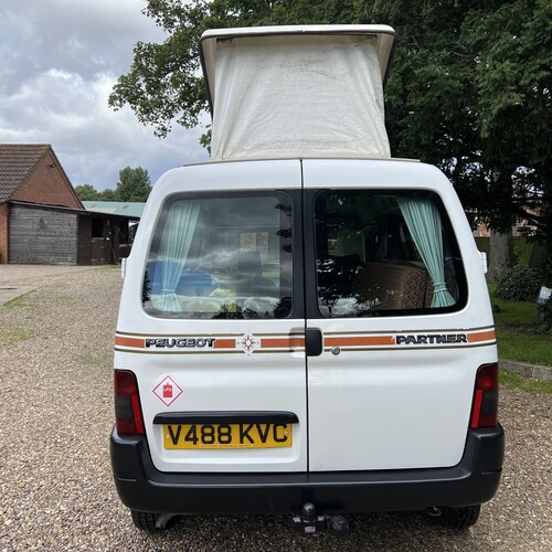 1999 Peugeot PARTNER 800 LX Diesel Micro Camper Van 2 Berth Pro Conversion