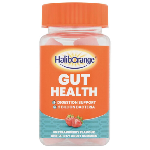 HalibOrange Adult's Gut Health Digestion Support Strawberry Gummies 30 per pack