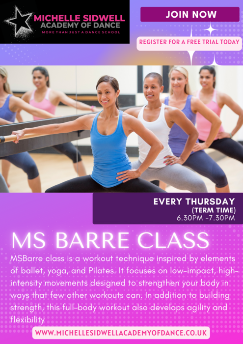 MSBarre - Adult Dance Classes