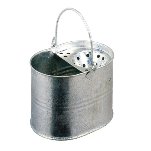 Metal Durable Heavy Duty Galvanized Steel Mop Bucket