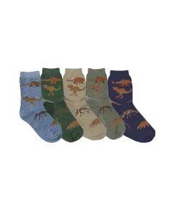 Real Dinosaurs Sock - Light Denim