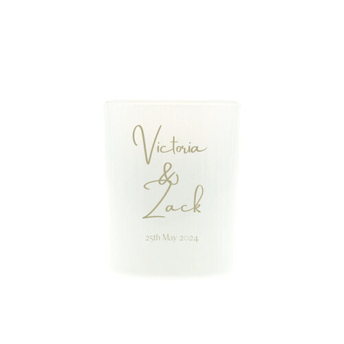 Personalised Wedding favour Jar