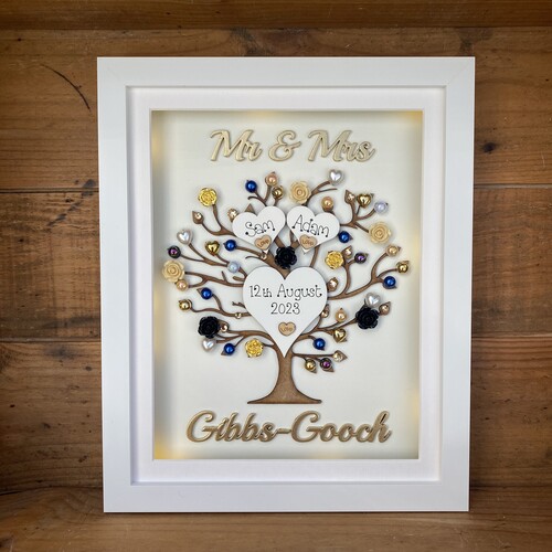 LED “ Mr & Mrs Wedding “ frame