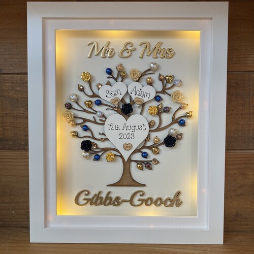 LED “ Mr & Mrs Wedding “ frame