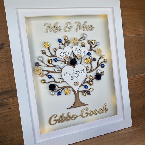 LED “ Mr & Mrs Wedding “ frame