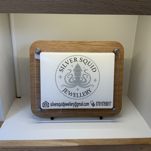 Bespoke acrylic signs