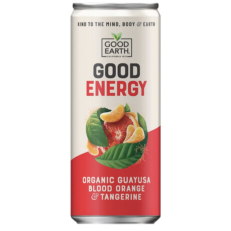 Good Earth Tea Co. Guayusa, Orange & Tangerine Energy Drink 250ml