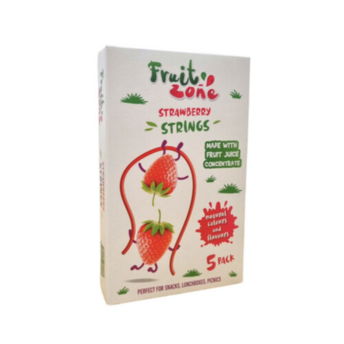 Fruit Strings by Fruit Zone 100g (5x20g)