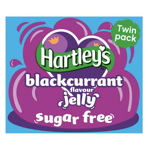Sugar Free Blackcurrant Jelly by Hartley's - Twin Pack (2 x 11.5g)